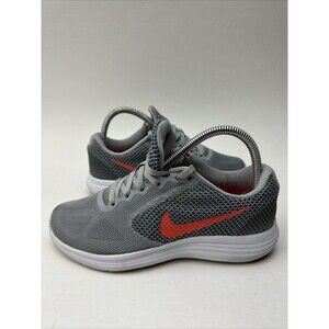 Nike Revolution 3 Women's 6.5 Shoes Low Top  Sneakers Gray Lace Up